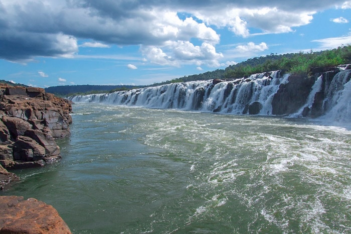 Salto Yucumã en Rio Grande do Sul