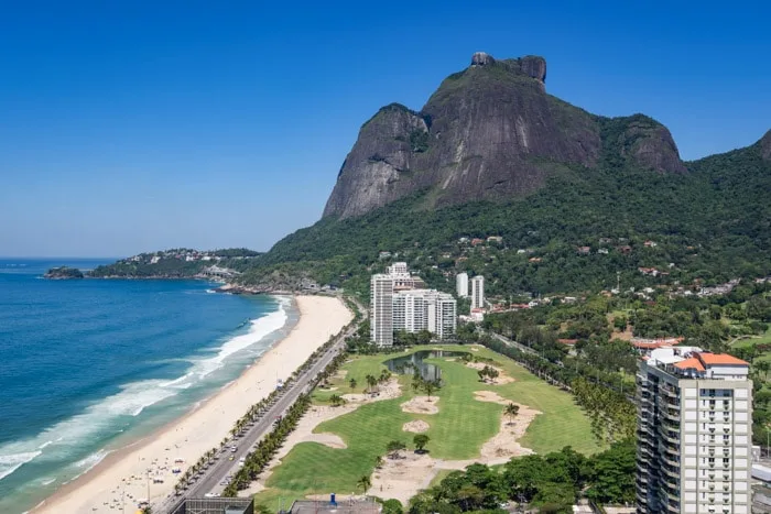 São Conrado Beach in Rio