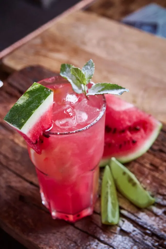 Watermelon caipiroska recipe