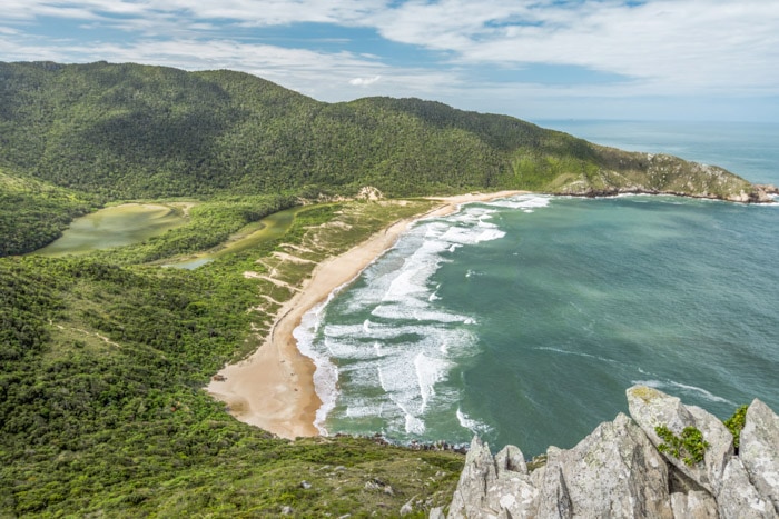 Lagoinha do Leste Beach in Santa Catarina