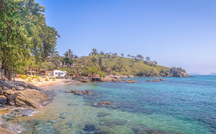 Portinho Beach in Ilhabela, São Paulo