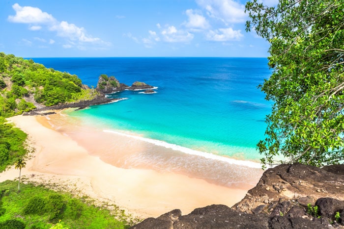 Sancho Beach in Brazil, Fernando de Noronha, Pernambuco