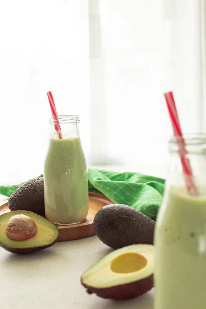 Brazilian avocado smoothies