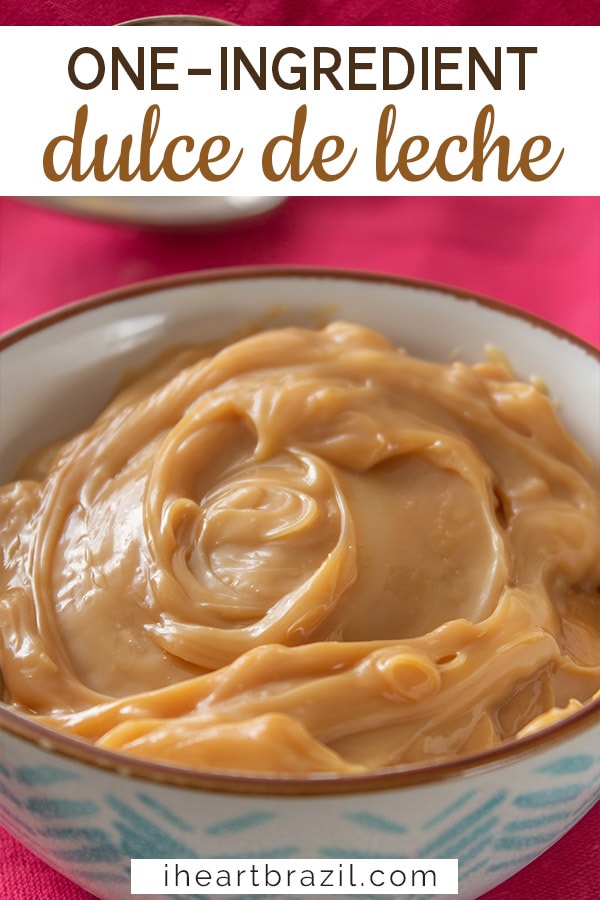 How to make dulce de leche Pinterest graphic