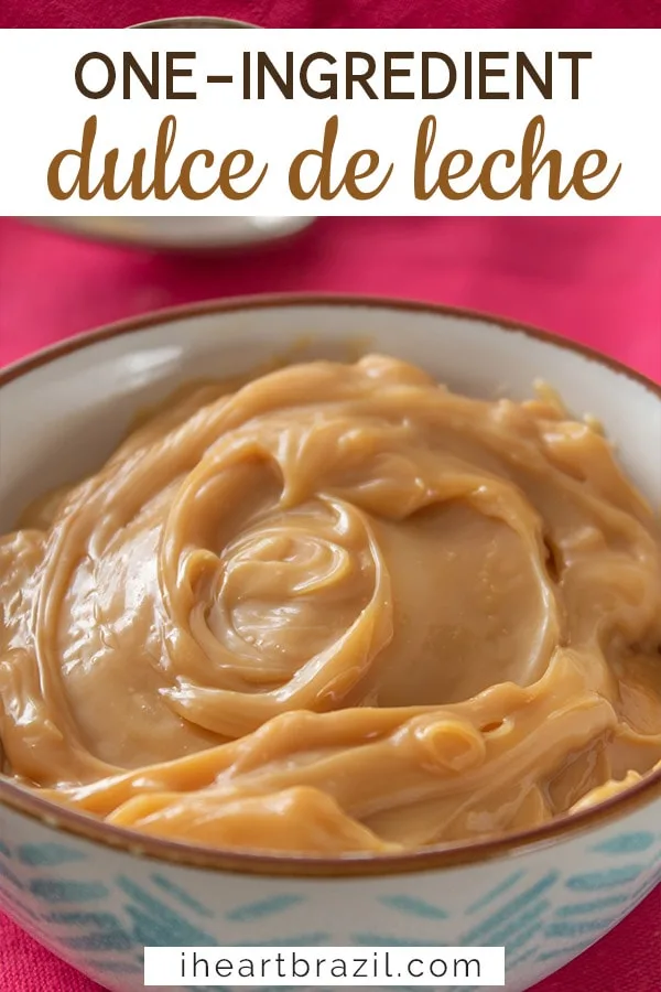 How to make dulce de leche Pinterest graphic