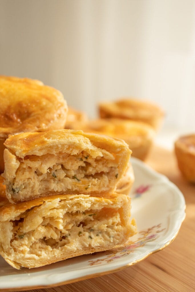 Hand pies with chicken filling