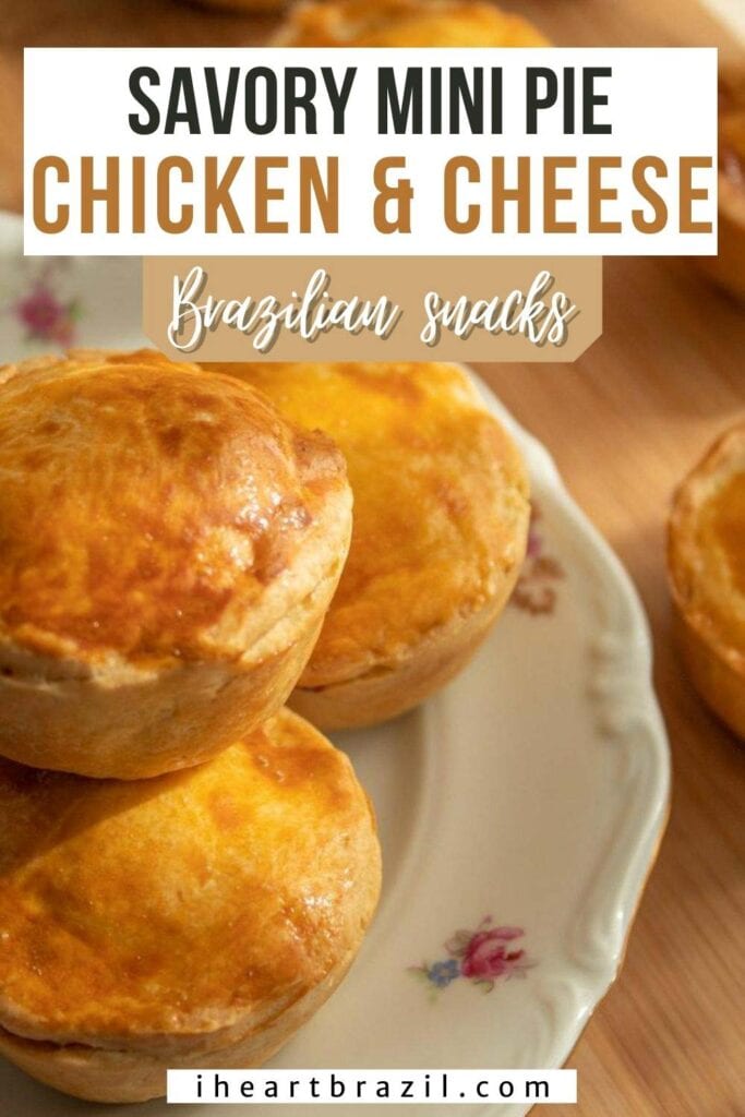 Chicken hand pies Pinterest graphic