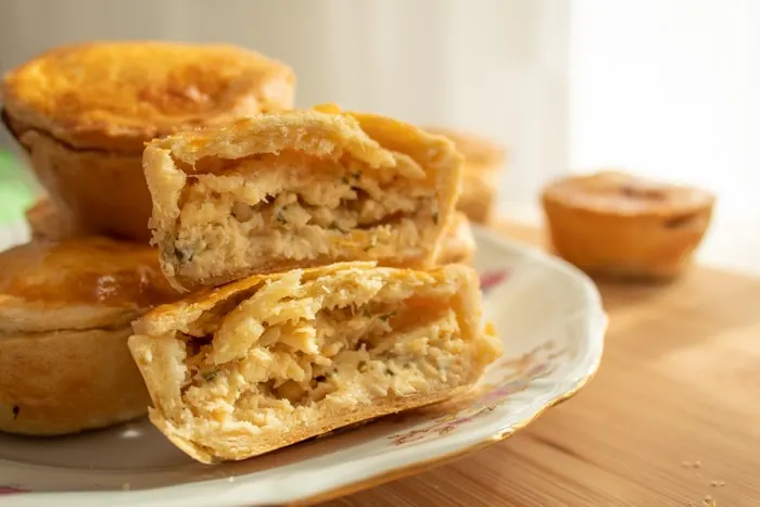 Hand pies with chicken filling