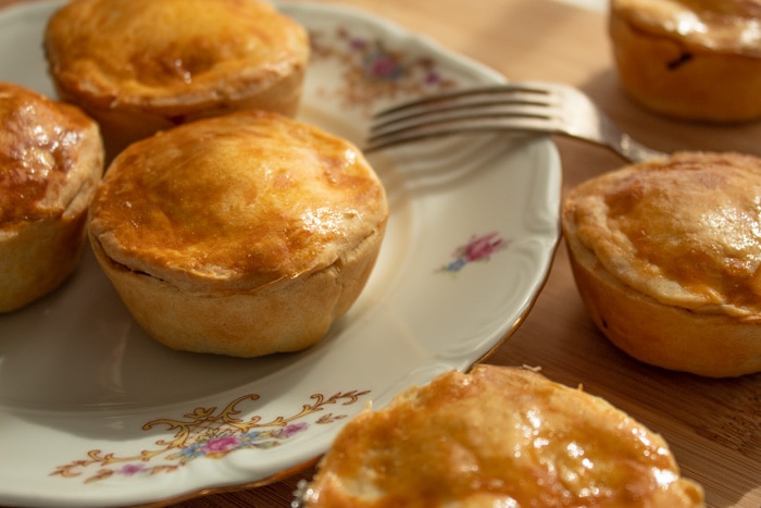 Hearts of palm hand pies