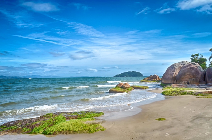 Jurere Beach in Florianópolis