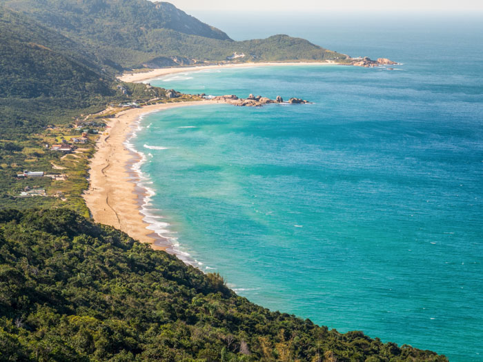 Mole Beach in Florianópolis