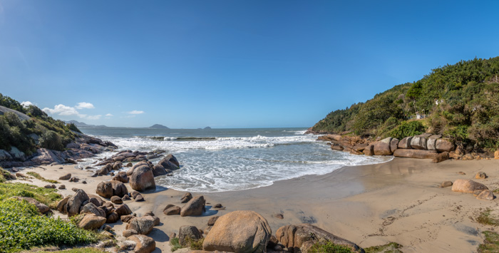 Little Beach Barra da Lagoa in Floripa