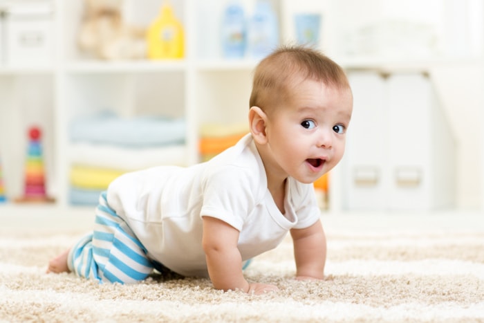 Funny Brazilian baby boy