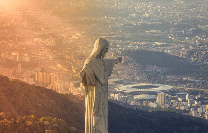 Christ the Redeemer in Rio de Janeiro, Brazil