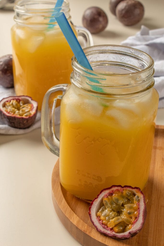 How to make passion fruit juice
