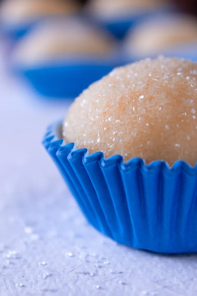 Passion fruit fudge balls