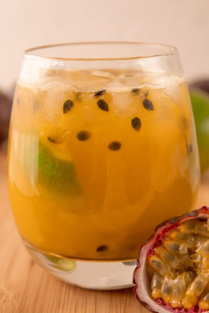 Passion fruit cocktail