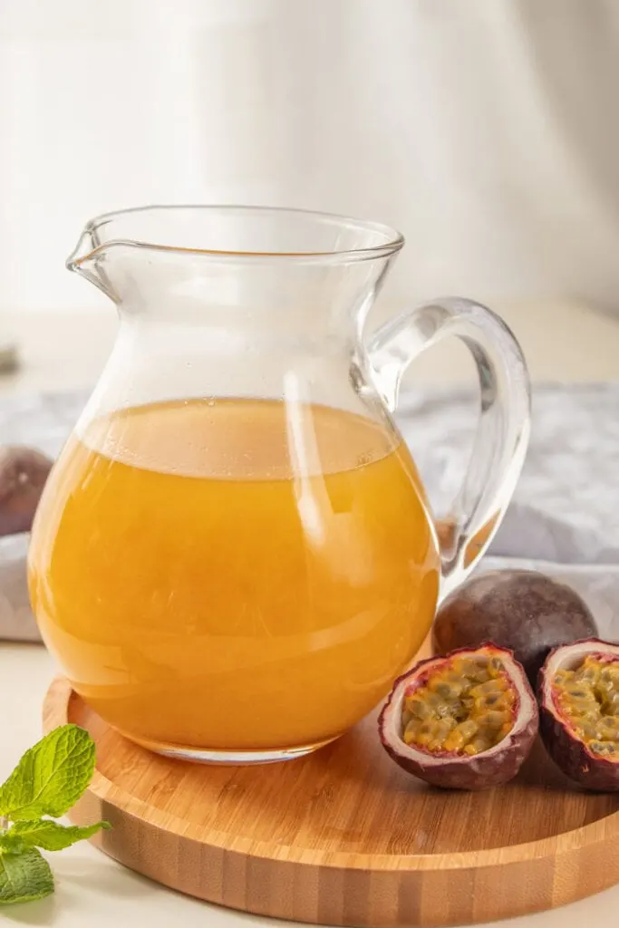 Iced passion fruit tea recipe