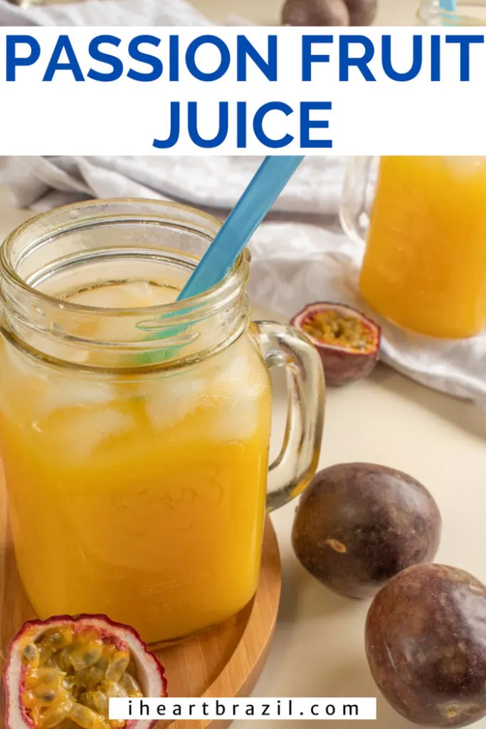 How To Make Homemade Passion Fruit Juice Recipe + Video