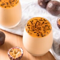 Brazilian passion fruit mousse