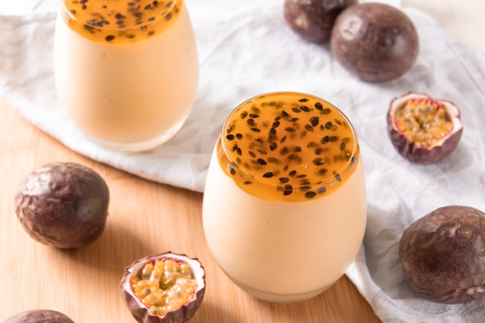 Brazilian passion fruit mousse