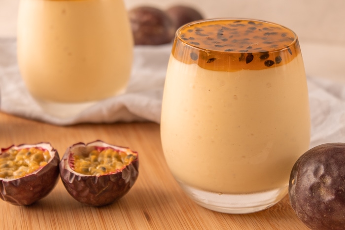 Brazilian passion fruit mousse