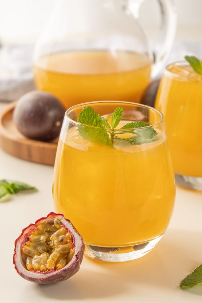 Passion fruit green tea recipe