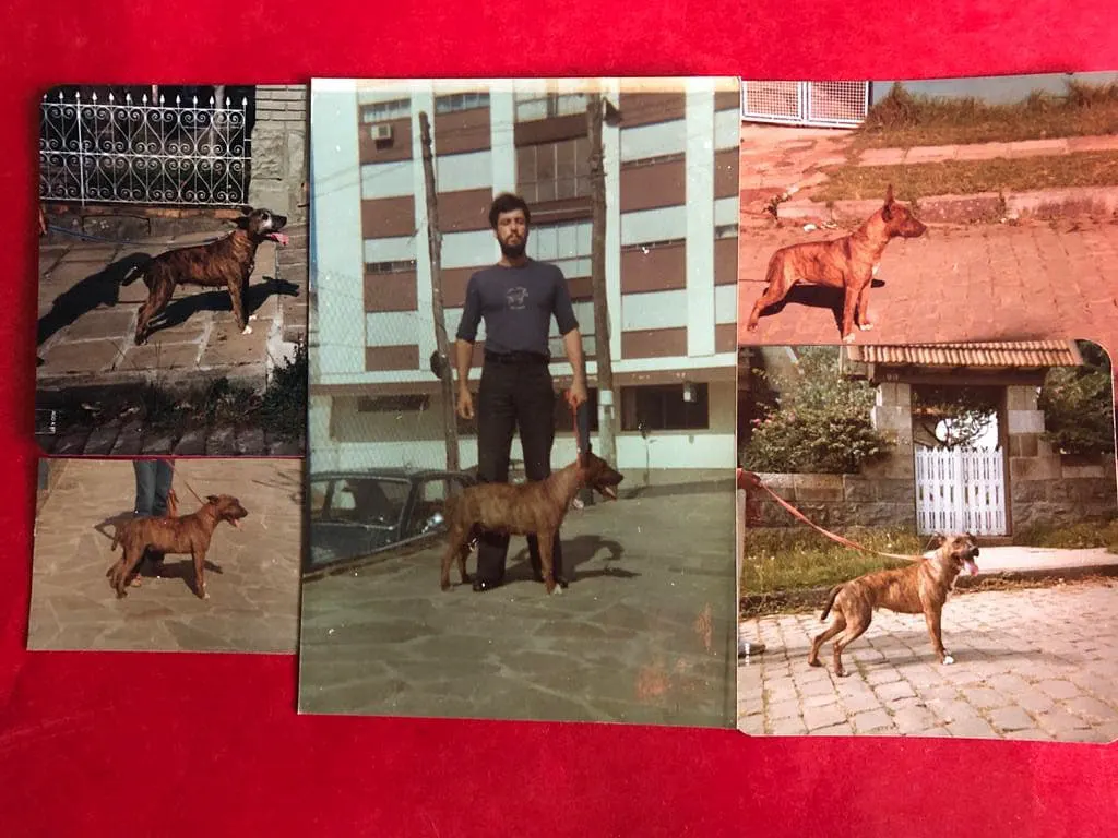 Historic photos dog breeder and Tigresa