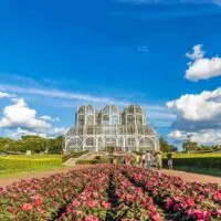 Visiting the Botanical Garden is one of the best things to do in Curitiba, Brazil