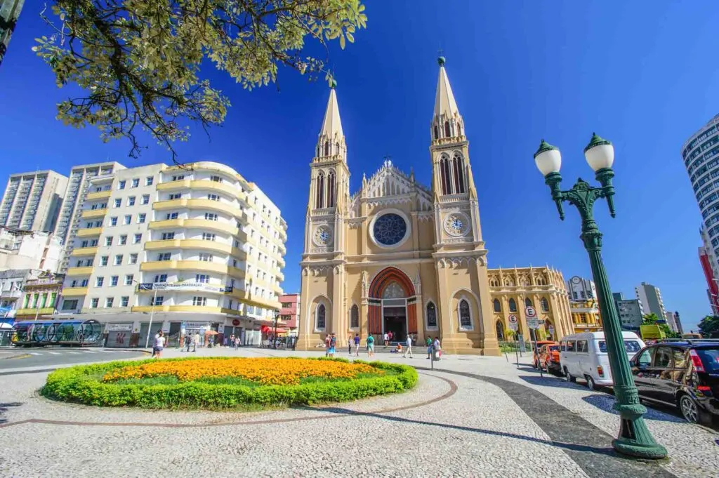 Cathedral in Curitiba, Brazil