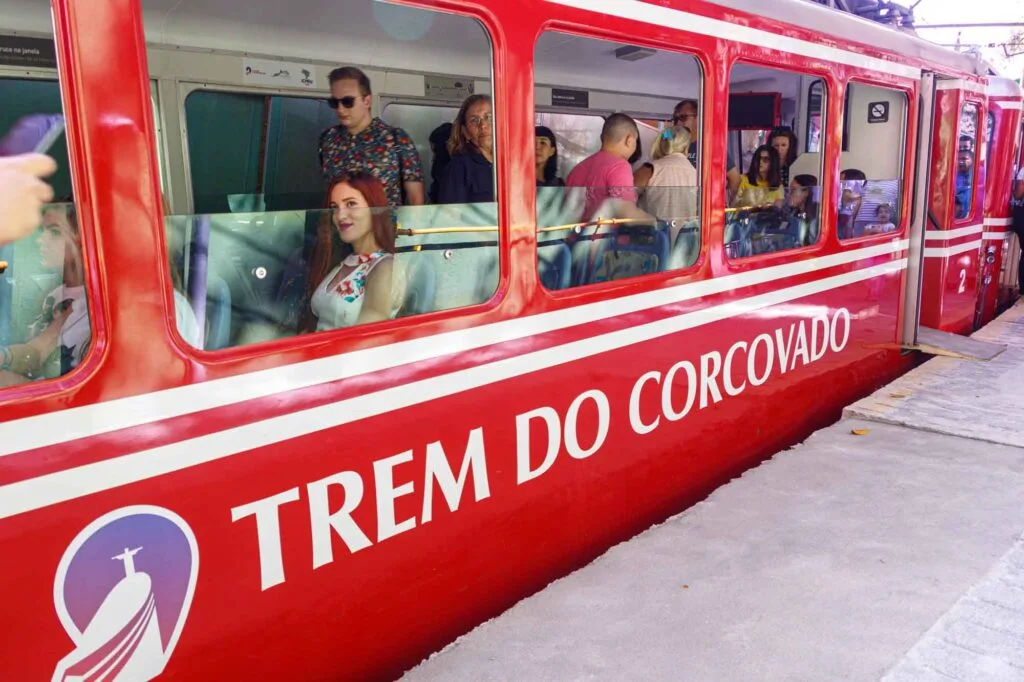 Corcovado Train to reach the Christ the Redeemer statue
