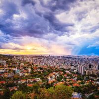 Taking photos at the Mangabeiras Lookout is one of the fun things to do in Belo Horizonte, Brazil