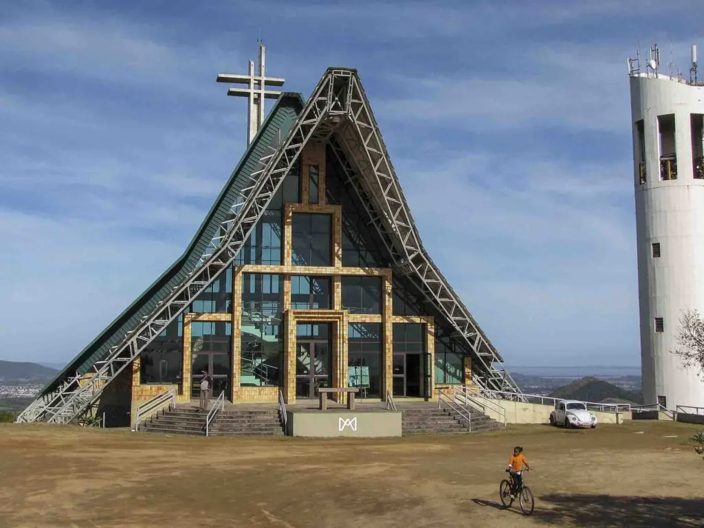 Marveling at the Sanctuary Mother of God is one of the best  things to do in Porto Alegre, Brazil