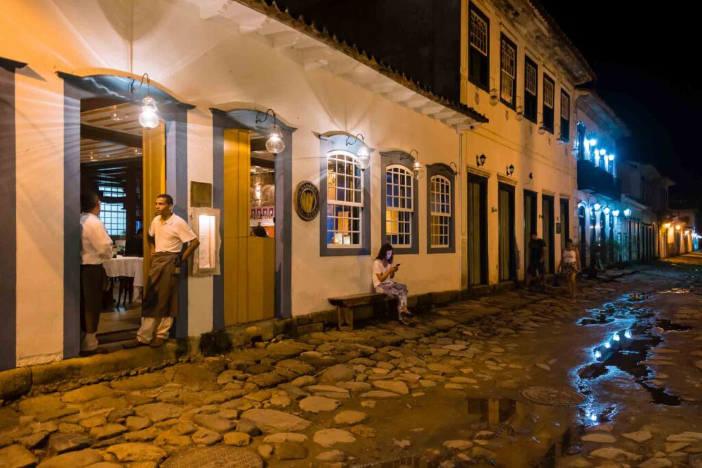 Indulging at Banana da Terra restaurant is one of the things to do in Paraty, Brazil