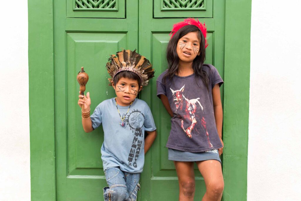 Visiting an Indigenous Brazilian village is one of the cool things to do in Paraty, Brazil