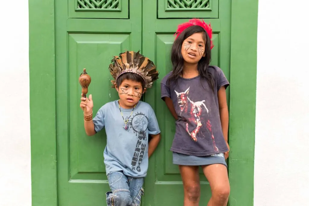 Visiting an Indigenous Brazilian village is one of the cool things to do in Paraty, Brazil