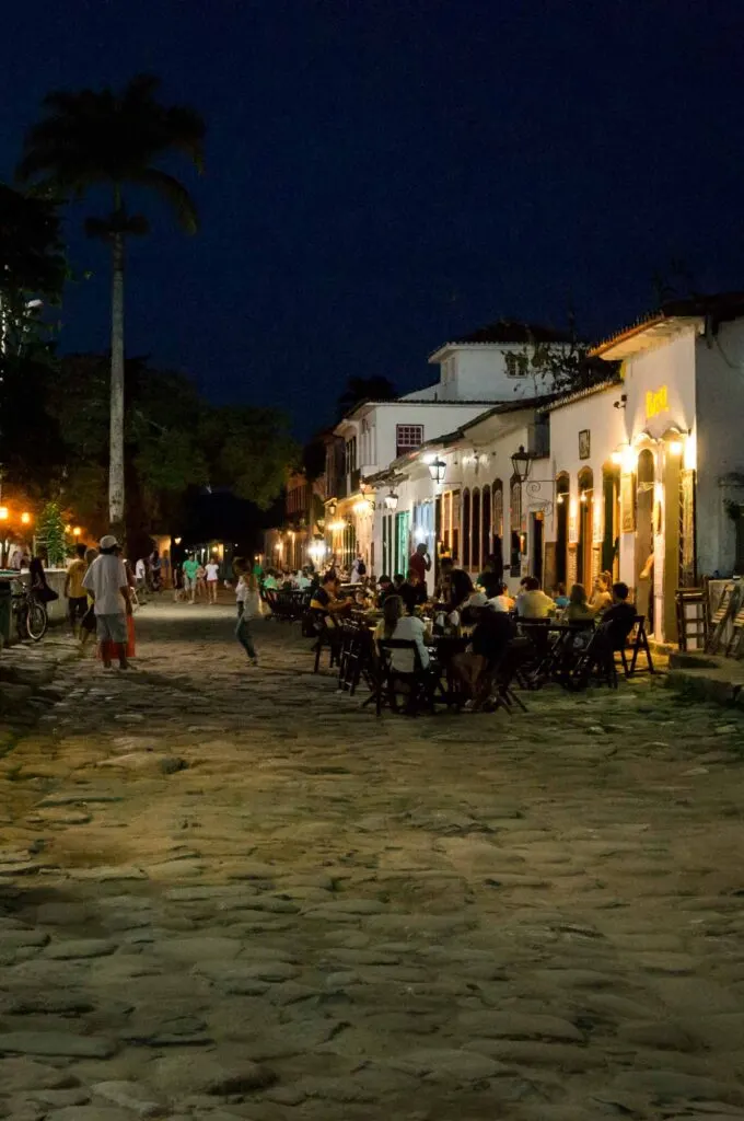 Hanging out at the best Paraty bars is one of the best things to do in Paraty, Brazil