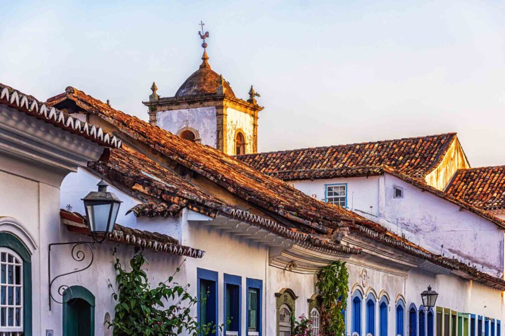 Colonial Architecture in Paraty, rio de Janeiro, Brazil