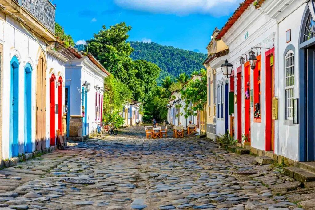 Walking around the Historical Center is one of the fun things to do in Paraty, Brazil
