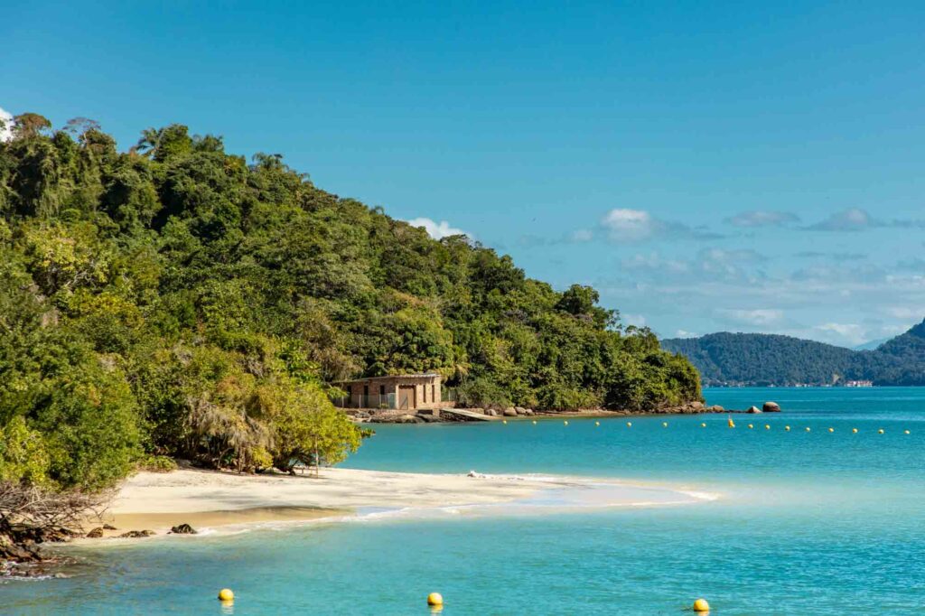 Cataguases island in Ilha Grande, Brazil