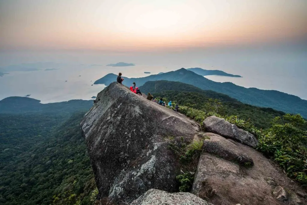 Trekking in Ilha Grande to Pico do Papagaio Mountain