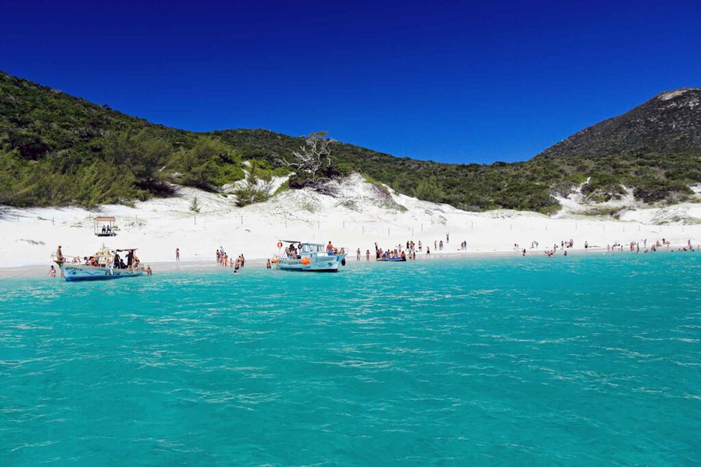 Farol Beach in Arraial do Cabo, Brazil