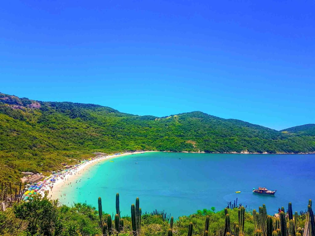 Praia do Forno in Arraial do Cabo, Brazil