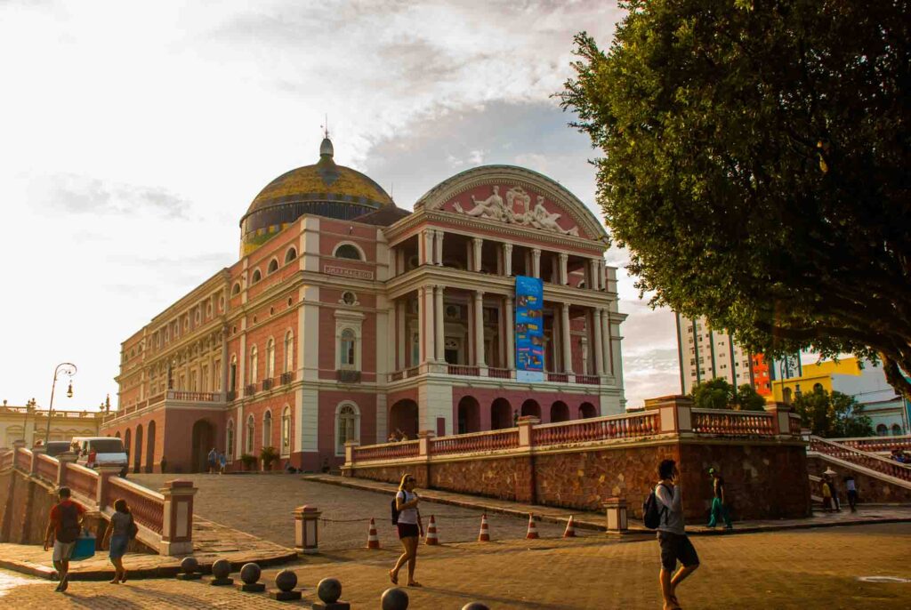 Seeing a performance at Amazonas Theater is one of the fun things to do in Manaus, Brazil