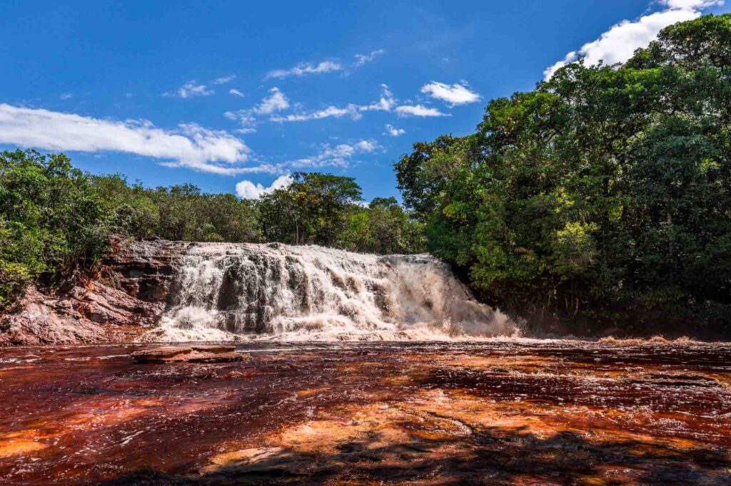 Heading to the Amazon Waterfalls is one of the fun things to do in Manaus, Brazil