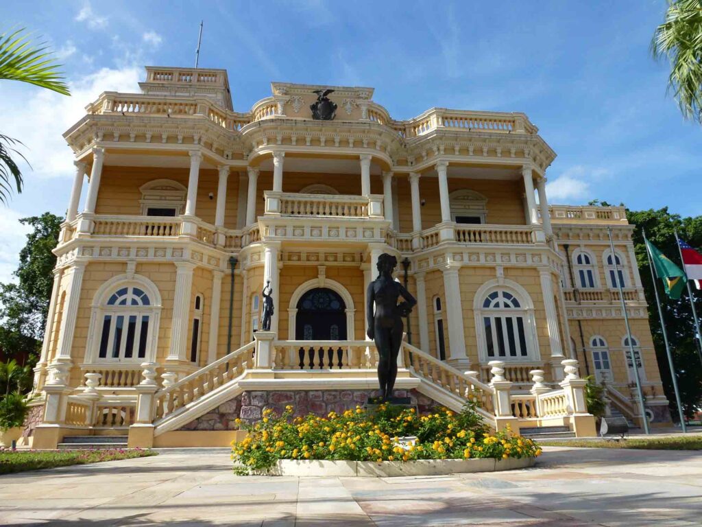 Visiting Rio Negro Palace  is one of the fun things to do in Manaus, Brazil