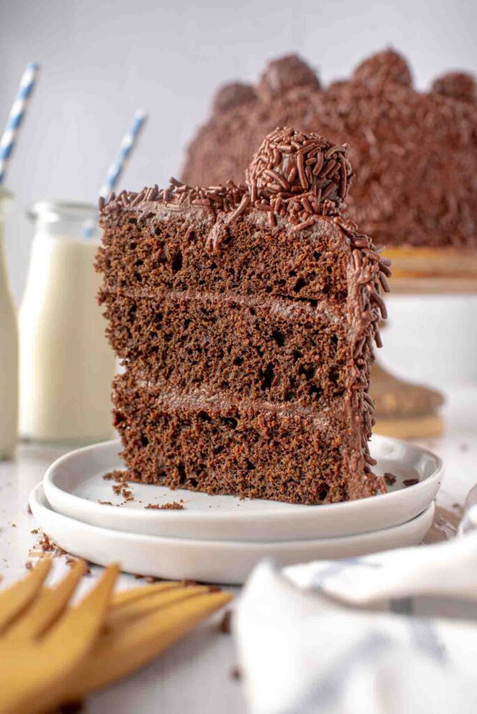 Brigadeiro cake is a Brazilian cake