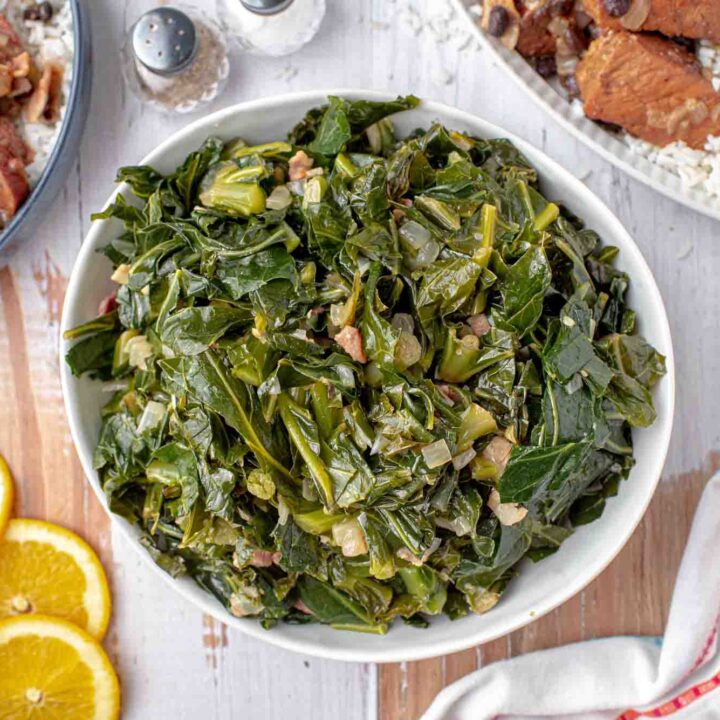 Brazilian collard greens